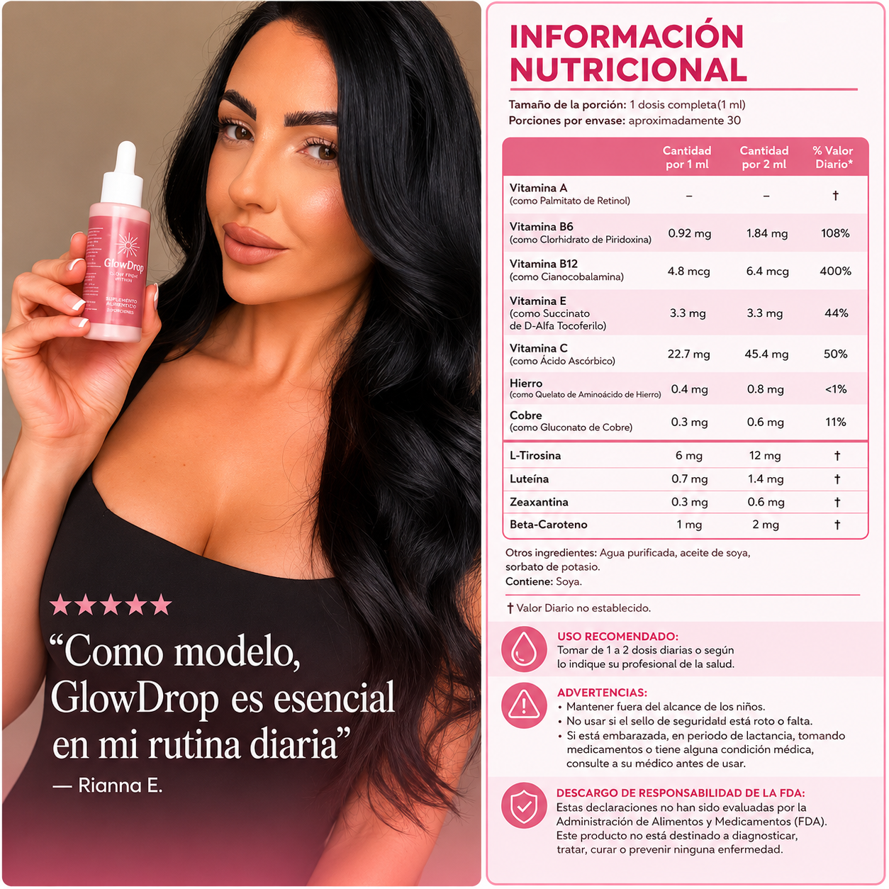 GlowDrop || consegui tu bronceado natural